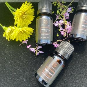 Wellness brand: Leaux Line wellness organic pressed essential oils